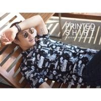 ราคา Printed Shirt เสื้อเชิ้ต แขนสั้น พิมพ์ลาย วินเทจ (119551056)