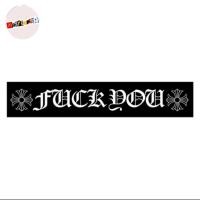ราคา สติ๊กเกอร์ Chrome Hearts fuck you สติ๊กเกอร์โลโก้ CH (27573801109)