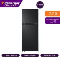 ราคา LG ตู้เย็น 2 ประตู 7.7 คิว Inverter (สีดำ) รุ่น GN-B212PQNF.AEPPLMT (29234207214)
