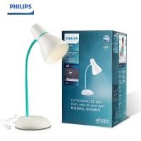 ราคา Philips โคมไฟตั้งโต๊ะ LED ปรับมุมได้ 4000K โคมไฟตั้งโต๊ะแสงธรรมชาติ (26764949329)