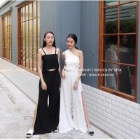 ราคา กางเกงขายาวสีดำ by basicsbysita (1555840008)