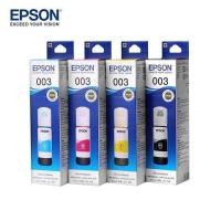 ราคา EPSON 003 Black/Cyan/Magenta/Yellow ครบ 4 สี (ดำ,ฟ้า,ชมพู,เหลือง) หมึกเติมเอปสัน ของแท้ใหม่100%จากศูนย์ มีกล่อง (5036369963)