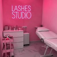 ราคา เล็บสตูดิโอนีออนป้าย LED Lashes สตูดิโอตกแต่งแสงนีออนป้ายผม Brows Tattoo สตูดิโอ Light Up ป้ายแขวนผนัง LED โคมไฟ (29907384558)