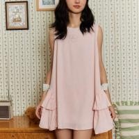ราคา ADORE2112 AOM10001 : HARMONY MINI DRESS ชุดเดรสแม่ลูก เดรสแม่และเด็ก เดรสแม่ลูก เดรสแขนกุด เดรสสีชมพู เดรสออกงาน (26020944553)