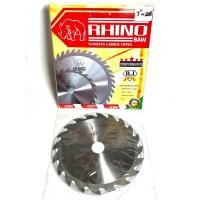 ราคา RHINO ใบเลื่อยวงเดือน ขนาด 7 นิ้ว 20 ฟัน ( 7x20T ) ตรา แรด ของแท้ ( ใบเลื่อย / วงเดือน / ใบวงเดือน 7 นิ้ว คาร์ไบด์ ) (23012597186)