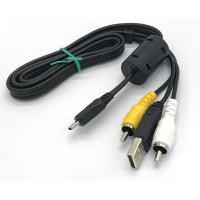 ราคา USB&AV TV CABLE For Sony DSC-W190 DSC-W310 DSC-W320 DSC-W330 DSC-W370 DSC-W520 DSC-W530 DSC-W550 DSC-W610 DSC-W620 W630 (4504212860)