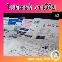 ราคา ปริ้นรูปขนาด A2 โปสเตอร์งานวิจัย (ทักถามก่อนนะคะ) (8871069240)