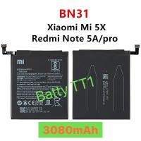 ราคา แบตเตอรี่ Xiaomi Mi 5X / Redmi Note 5A / Note 5A Pro BN31 3080mAh ประกัน 3 เดือน (15923802242)