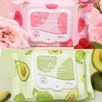 ราคา แผ่นเช็ดทำความสะอาดหน้า Sivanna Colors Makeup Cleansing Wipes 120 แผ่น (มีให้เลือก2สูตร) (27775524503)
