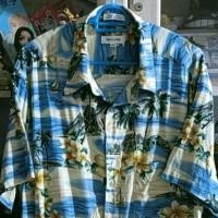 ราคา เสื้อเชิ้ตฮาวายวินเทจ มือสอง pierre cardin แบรนด์ฝรั่งเศส Made in Korea (25872179340)
