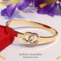 ราคา กำไลข้อมือ ประดับเพชรสวิส ไซส์ 7.5 นิ้ว หนัก 1 บาท (1 วง) (23428023775)
