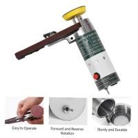 ราคา KKMOON Electric Belt Sander Mini Belt Sander Electric Grinder Small Grinding Machine Electric Belt (44027331607)