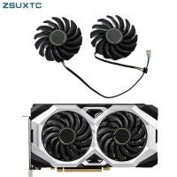 ราคา HL 2 ชิ้น/ล็อต 87 มม.PLD09210S12HH Cooler พัดลมสําหรับ MSI GeForce GTX 1660 Ti SUPER RTX 2060 2070 2080 VENTUS XS OC พัดลมกราฟิกระบายความร้อน (49457980265)