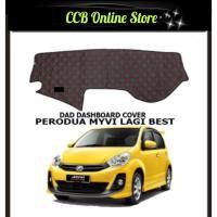ราคา ฝาครอบแดชบอร์ดกันลื่น PERODUA MYVI LAGI BEST 2011 - 2014 (ไม่มีโลโก้พ่อ) (15698849688)