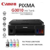 ราคา CANON Inkjet All in one Printer PIXMA G3010 + แถมหมึก 4800 x 1200 dpi / Copy / Scan / WiFi การเชื่อมต่อ USB 2.0 / WiFi (3645562099)