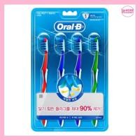 ราคา ORAL-B CROSSACTION PRO-HEALTH 7 TOTAL CARE TOOTHBRUSH 4 PACK (48105888102)