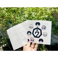 ราคา รวมสติ๊กเกอร์ติดรถติดแก้วติดเคสได้หมดเลนจ้าวงGOT7สินค้ากันน้ำพร้อมส่งทุกแบบจ้า (17549844497)