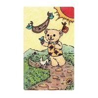 ราคา ของแท้ Muppet Bear Tarot Mini Version Mini Muppet Bear Tarot Star Diamond Card Set เกมกระดานการ์ด (57409461793)