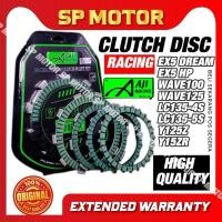 ราคา AJI KEVLAR RACING CLUTCH PLATE LC135 Y15ZR FZ150i Y125Z WAVE 125 VF3i RXZ EX5 DREAM RS150 KRISS SRL115 Fi SRW WAVE 110 (56708326349)