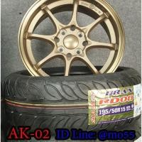 ราคา ยางรถยนต์ SIAMES พร้อม ล้อแม๊กซ์ ขอบ 15" รหัส AK-02 (4977537481)