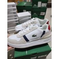 ราคา Lacoste รองเท้าผ้าใบชาย-หญิง (Size 41/25.8cm) (40611680379)