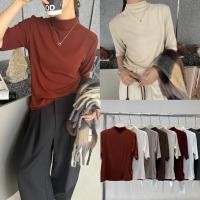 ราคา ❥ PTclosets ❥ เสื้อยืดแขนศอก คอปีน คอไร้ตะเข็บ ผ้านุ่มเด้ง ทรงสวยใส่สบาย ไม่รัดต้นแขน #WN8127 (28865674724)