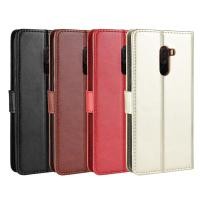 ราคา เหมาะสําหรับเคสโทรศัพท์ Xiaomi F1 Xiaomi Pocophone F1 Flip Cover เคสป้องกัน F1 โทรศัพท์ซองหนังการ์ด (53359057345)