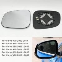 ราคา สําหรับ Volvo S40 S60 S80 V40 V60 V70 ปีกประตูด้านข้างกระจกมองหลังเลนส์อุ่นคําเตือนความร้อน Glassauto ชิ้นส่วนตกแต่งรถ (52709282251)