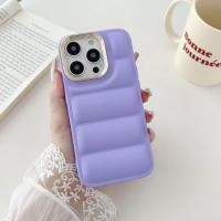ราคา สําหรับ iPhone 12 13 14 Pro Max Metal Down Jacket Air Cushion Shock Resistan เคสโทรศัพท์ (41021052192)