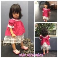 ราคา ชุดเดรสออกงานเด็ก ชุดออกงานเด็กผู้หญิง สีแดง (1136508956)