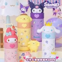 ราคา [พร้อมส่งในไทย] แก้วน้ำเก็บอุณหภูมิ ลายsanrio ฝาปิดหัวการ์ตูน 350​ml. กระติกน้ำสแตนเลส แก้วสแตนเลส แก้วน้ำเก็บอุณหภูมิ (22008166581)