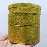 ราคา (1 ม้วน) 20 หลา METALLIC GLITTER RIBBON / METALLIC RIBBON / GOLD AND SILVER RIBBON (50308137108)