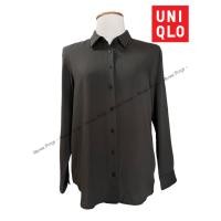 ราคา UNIQLOยูนิโคล่[C84] เสื้อเชิ้ต uniqlo size S สีเขียวขี้ม้า (มือสอง) (24264714159)