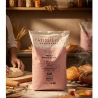 ราคา แป้งสาลี T55 Moulins Bourgeois Wheat Flour Gruau T55 แป้งฝรั่งเศส T55 ขนาด 25 กก. (26940927245)