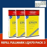ราคา FULLMARK LQ1170 PACK 3 ผ้าหมึกรีฟิวสำหรับ LQ-1170 /300/MX.100 (13mmX10m) 1กล่อง มีผ้าหมึก 3 ชิ้น (27662365074)