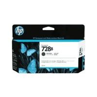 ราคา หมึกพิมพ์แท้ HP 728B 130ml Matte Black Ink Cartridge 3WX26A (3883490051)