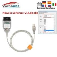 ราคา Professional Mini Vci J2534 V18.00.008 Fortoyot OBD2 Car Diagnostic Cable FT232RL MINI-VCI For cars (46804621800)