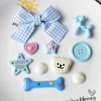 ราคา ตุ๊กตาหมีหัวใจเรซิน 3D พร้อมชาร์มและดาวพูลส์ เพื่อการประดับตกแต่งรองเท้าของคุณ (54150728437)