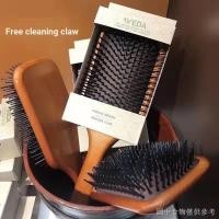 ราคา Xiaohongshu แนะนํา AVEDA/AVEDA หวีเบาะลมหญิงในครัวเรือนขนาดใหญ่นักเรียนหวีไม้ถุงลมนิรภัยนวดหวี (46408061125)
