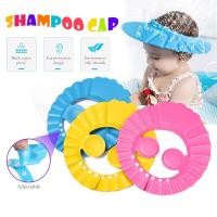 ราคา หมวกอาบน้ำเด็ก หมวกสระผมเด็ก กันแชมพูเข้าตา แบบมีที่ปิดหู ปรับขนาดได้ สำหรับเด็ก3เดือน-3ปี Baby Shower Cap Shampoo Cap (11149141504)