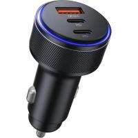 ราคา ที่ชาร์จแบตในรถ USB-C, 3-Port 90W Fast Car Charger, Dual USB-C & USB-A Car Power Adapter, PD3.0 & QC3.0 Fast Charging สําหรับ iPhone 17/16/15/14/13Pro Max, iPad, MacBook และอื่นๆ (51157497160)