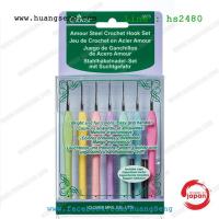 ราคา Clover Amour Crochet Hook Set ชุดเข็มโครเชต์หัวเล็ก สำหรับถักลูกไม้ Made in Japan (7609878132)