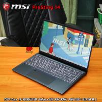 ราคา MSI PreSthing 14 CPU : Core i7-10710U GPU : Geforce GTX 1650 Max Q Ram : 16 GB SSD : 512 GB M.2 (22132183738)