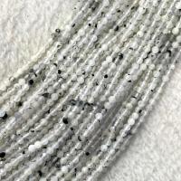 ราคา แก้วขนเหล็ก / ไหมดำ (Black Rutilated) 3 mm เจียเหลี่ยม เส้นยาว (18591110794)