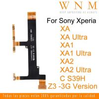 ราคา สําหรับ Sony Xperia XA XA1 XA2 Ultra Z3 3G C S39H S39C C2304 C2305 Flex Cable Volume Power On off ปุ่มสวิทช์ Flex เมนบอร์ดหลักเชื่อมต่อจอแสดงผล LCD USB Flex สายหน้าจอ (21063820455)