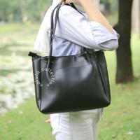 ราคา Caramel Code Womens Leather College Tote Bag (26087983224)