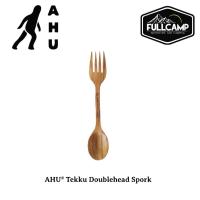ราคา AHU Tekku Doublehead Spork ช้อนไม้สักและส้อมแบบสองด้าน (16807430316)