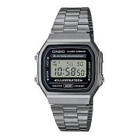 ราคา [ของแท้] Casio นาฬิกาข้อมือ รุ่น A168WGG-1ADF รมดำ รับประกันศูนย์ CMG 1 ปี (22521128869)