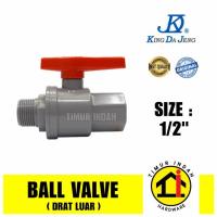 ราคา Stop Valve Ball Valve ด้ายภายนอก 1/2" - KDJ (28170610840)