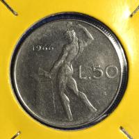 ราคา เหรียญเก่า#15183 ปี1966 อิตาลี 50LIRE เหรียญต่างประเทศ เหรียญสะสม เหรียญหายาก (9350535568)